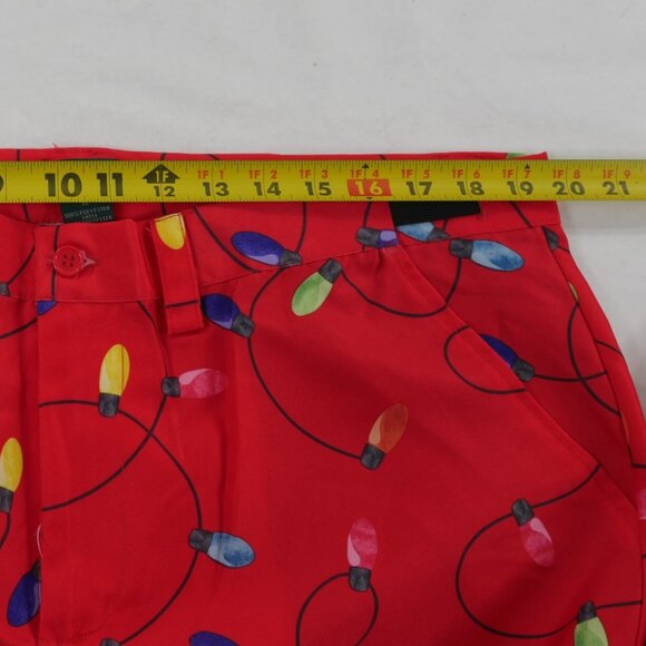 Life of the Party Red Blazer & Pants Christmas Suit Xmas Lights Men's X Large - Picture 10 of 14